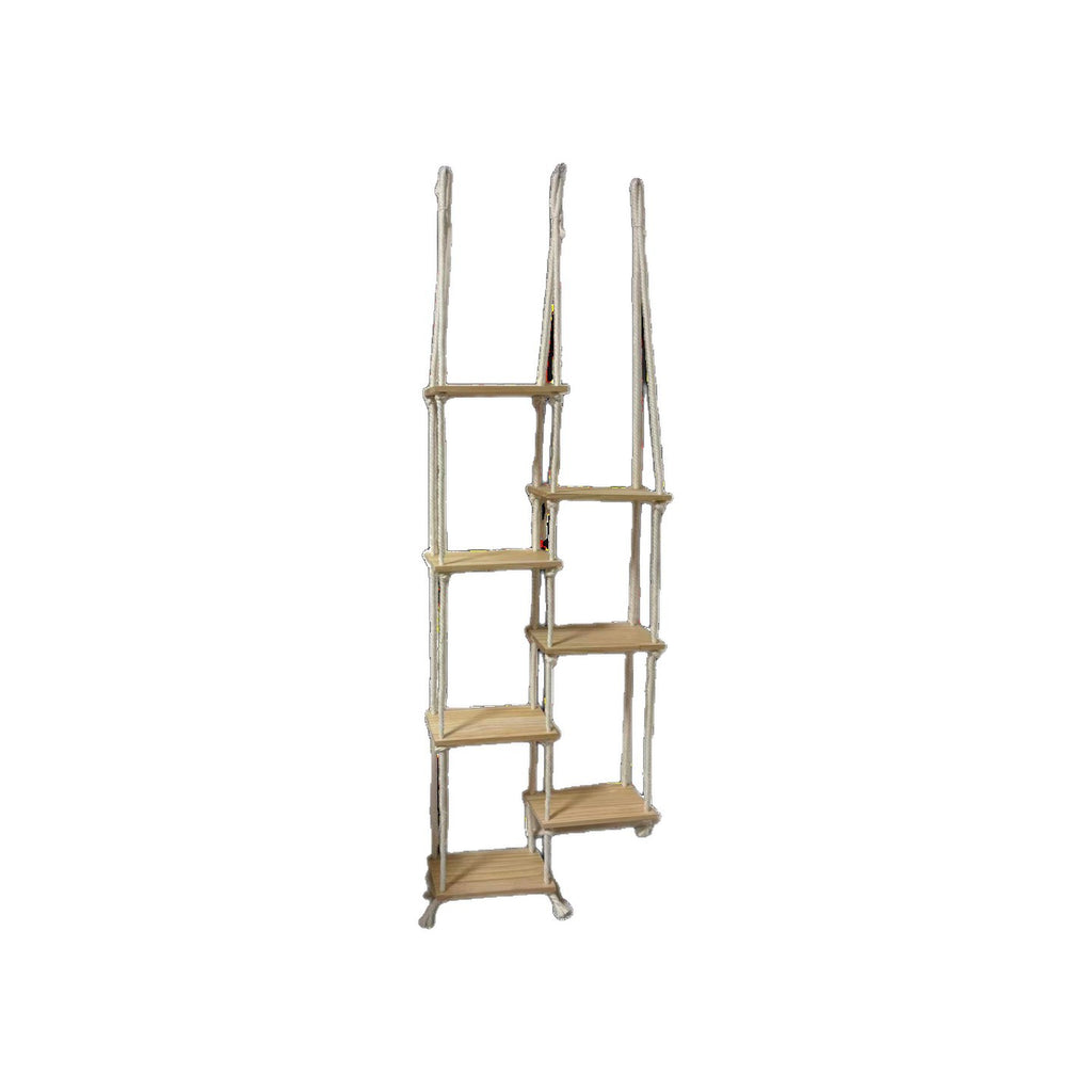 Bohemian Hand-Woven Wall Storage Rack