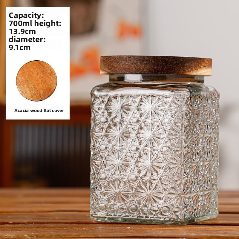 Glass Jar with Lid