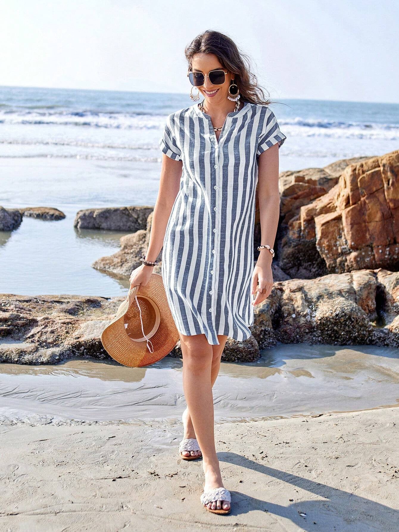 Striped Loose Casual Shirt