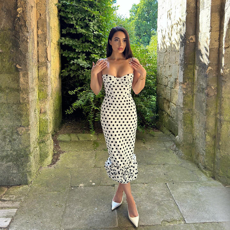 Polkadot Sling Dress