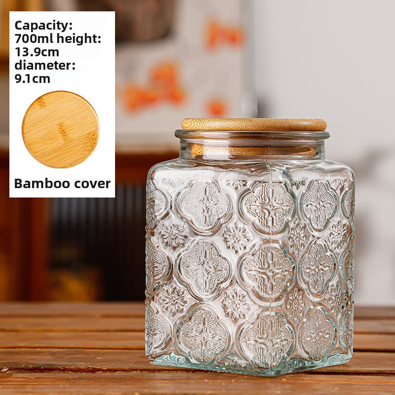 Glass Jar with Lid