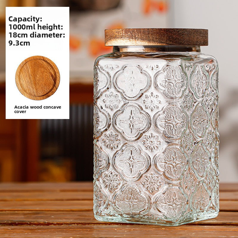 Glass Jar with Lid