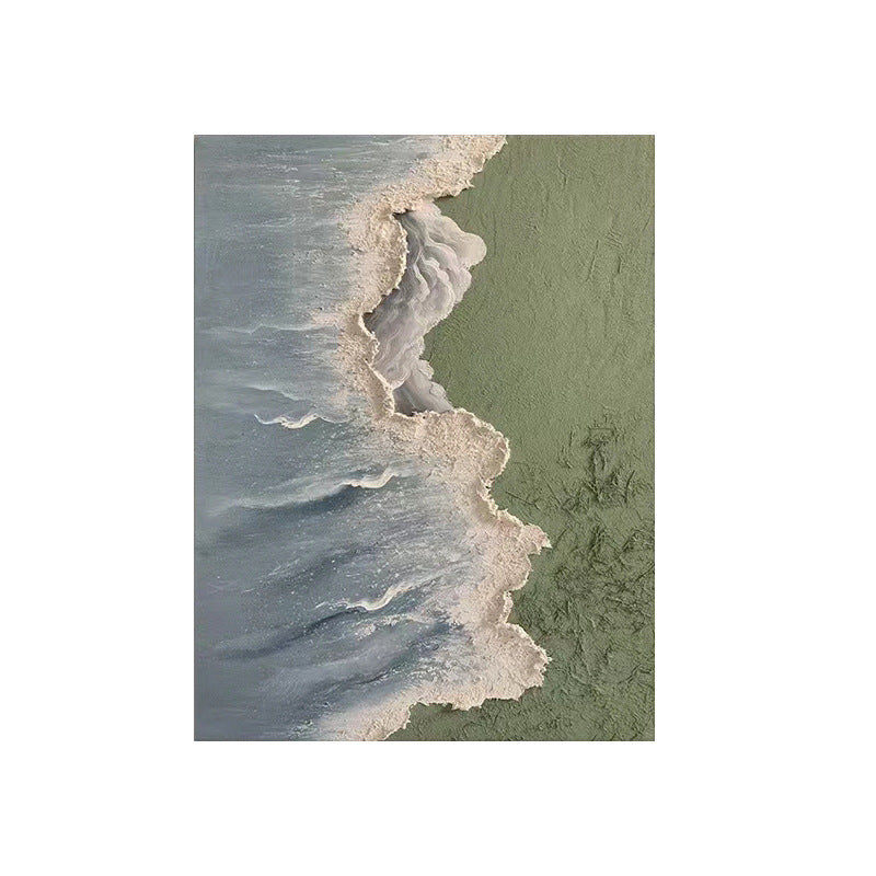Textured Ocean Wall Art Painting