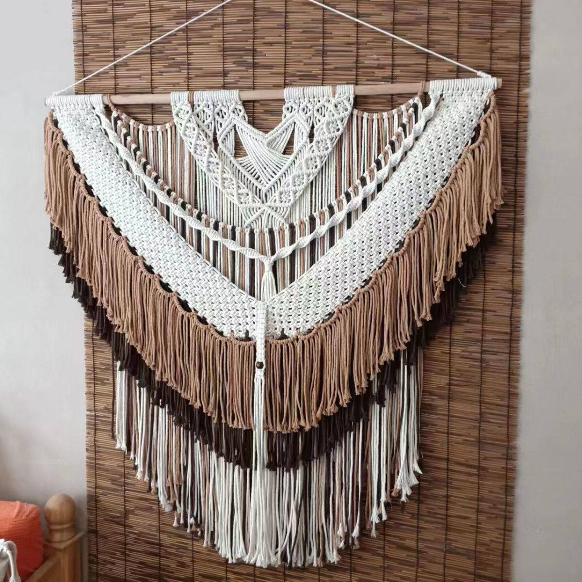 Hand-Woven Bohemian Wall Tapestry