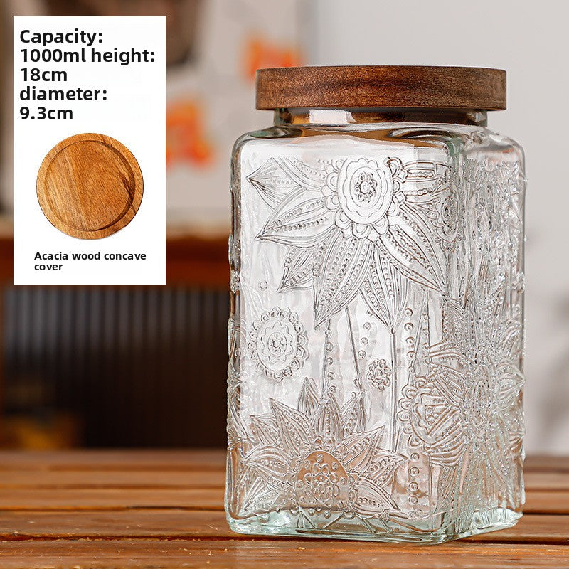 Glass Jar with Lid