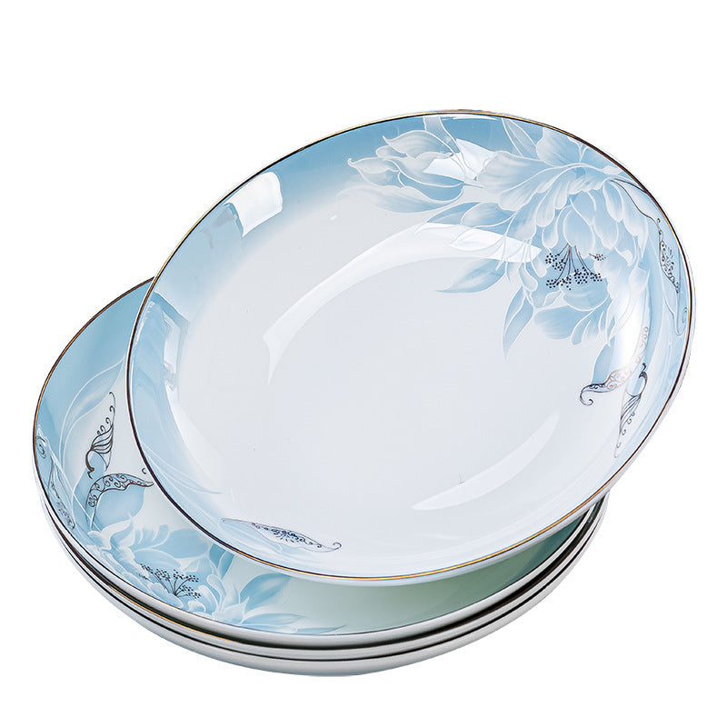 European Style Bone Bowl and Chopsticks Set