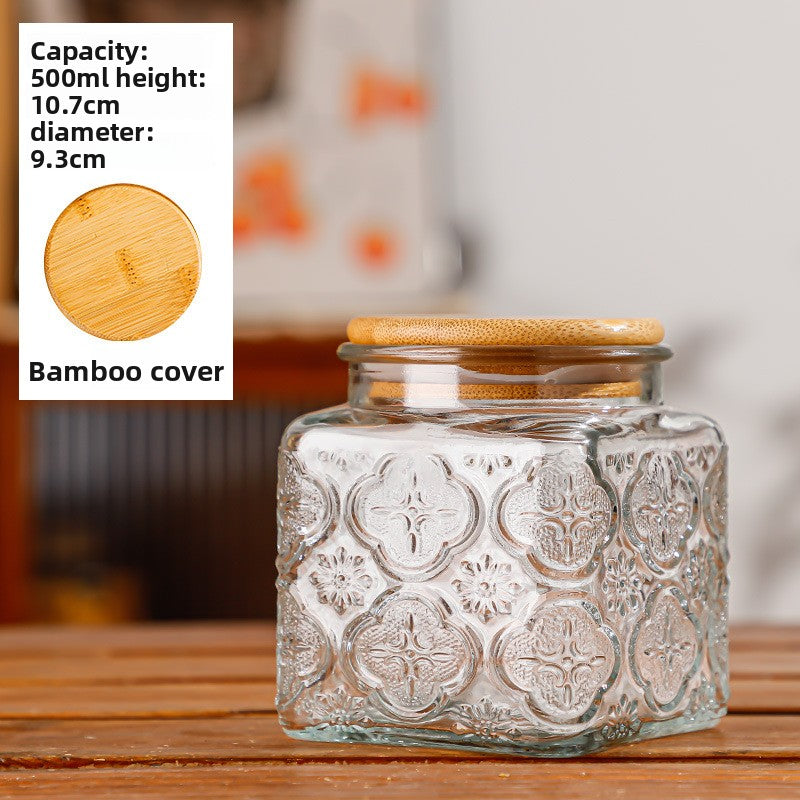 Glass Jar with Lid