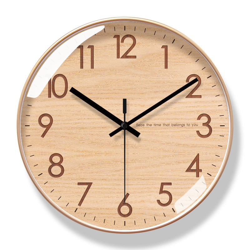 Vintage Minimalist Quartz Wall Clock