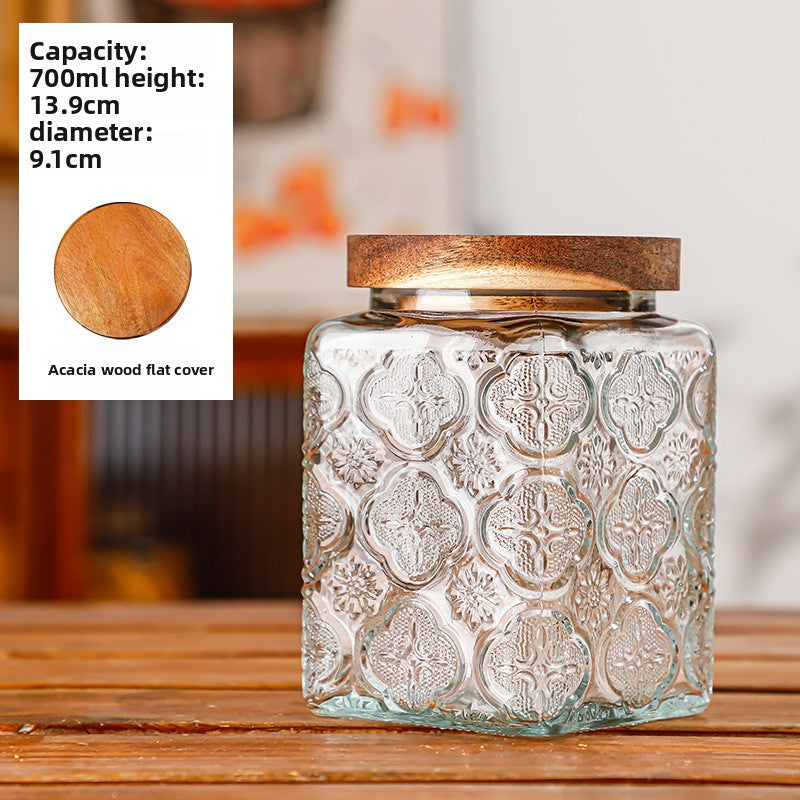 Glass Jar with Lid