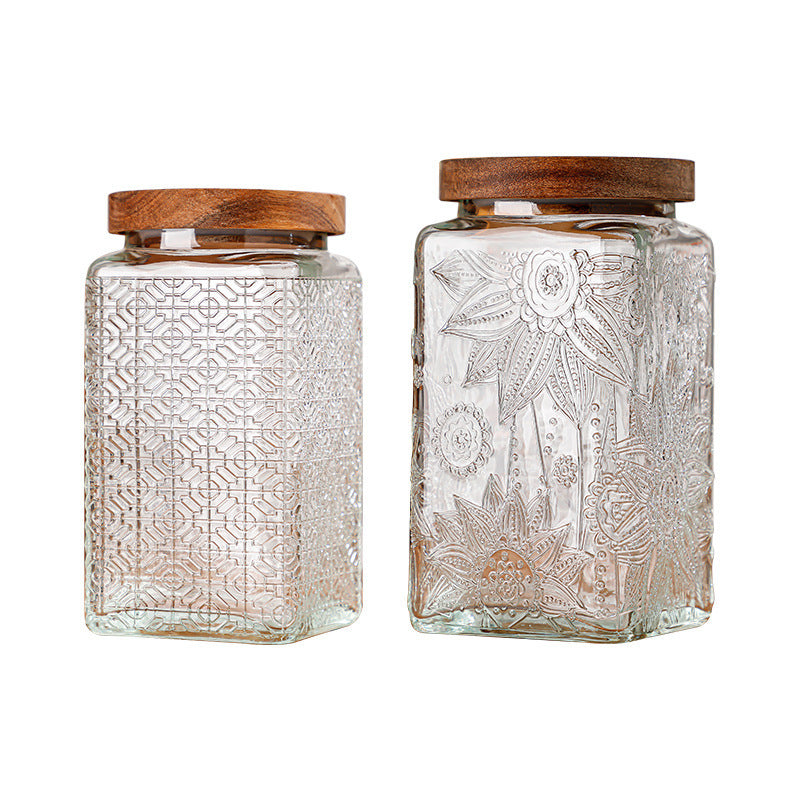 Glass Jar with Lid