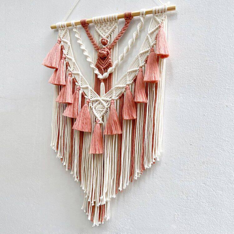 Hand-Woven Bohemian Wall Tapestry