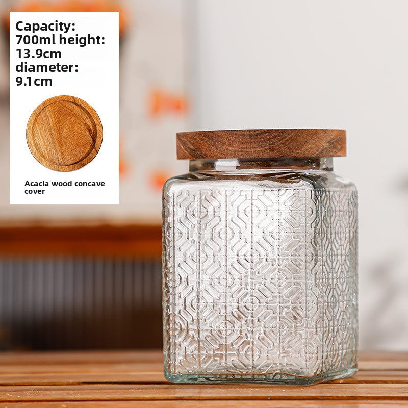 Glass Jar with Lid