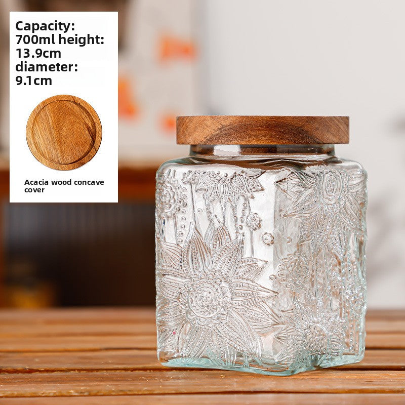Glass Jar with Lid