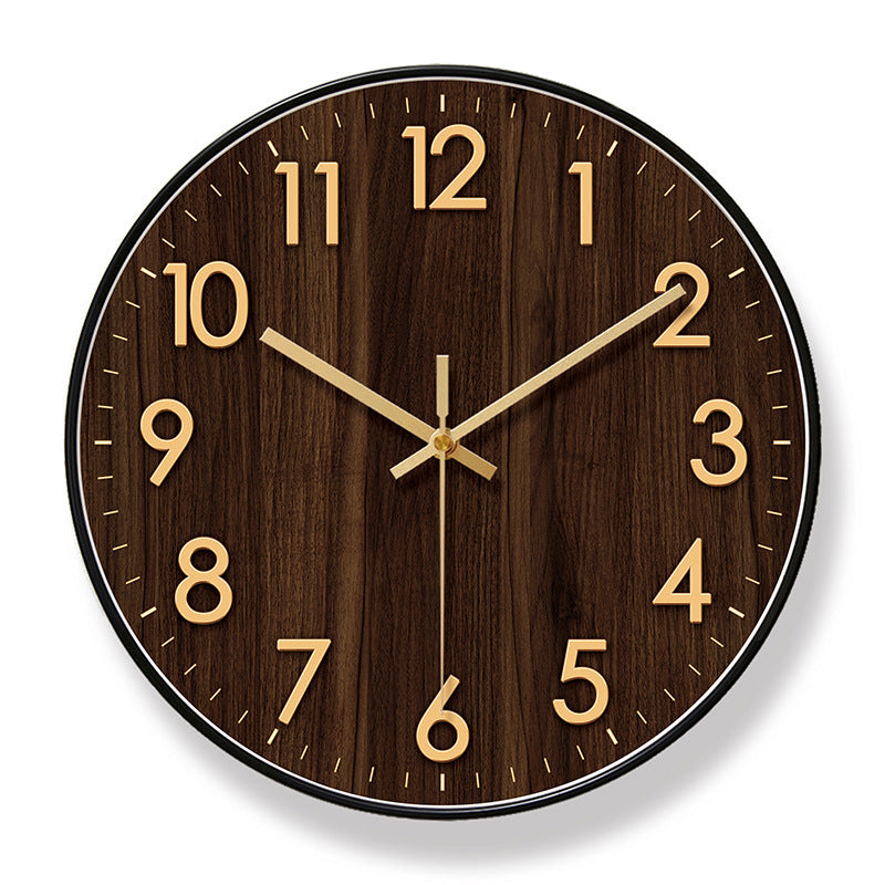 Vintage Minimalist Quartz Wall Clock