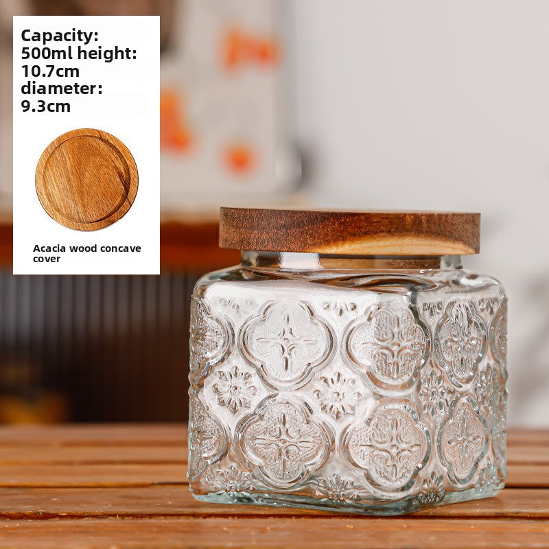 Glass Jar with Lid