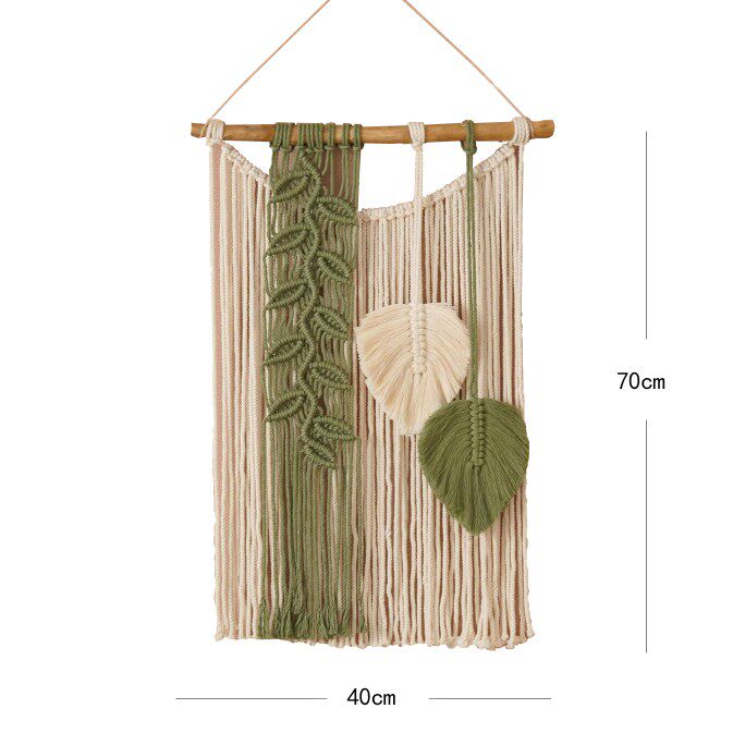 Hand-Woven Bohemian Wall Tapestry