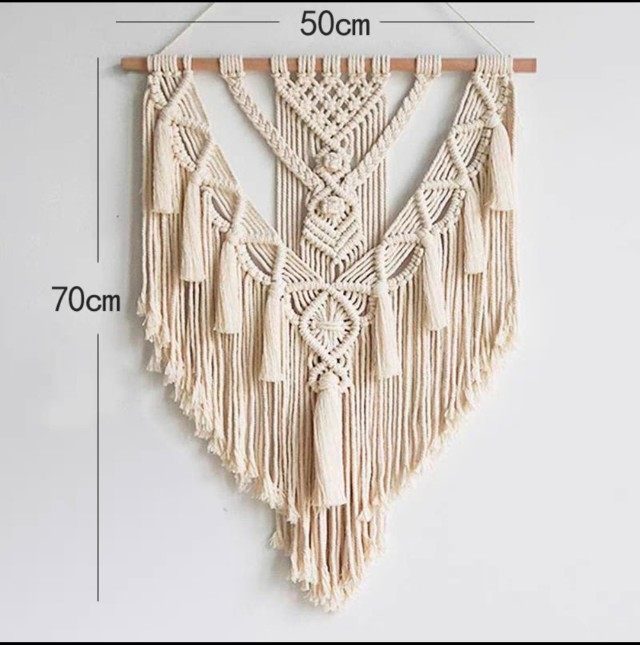 Hand-Woven Bohemian Wall Tapestry