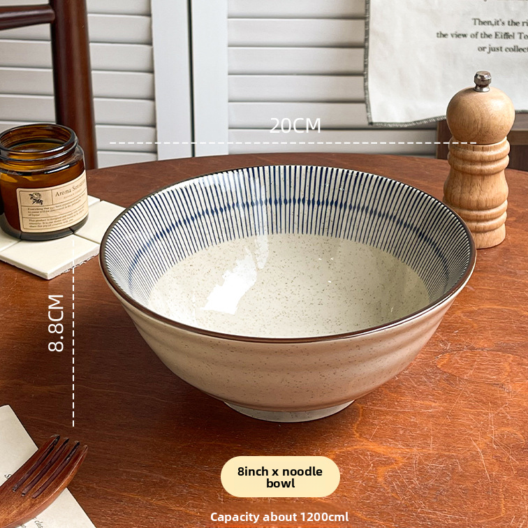 Japanese Ceramic Bowl and Plate Set