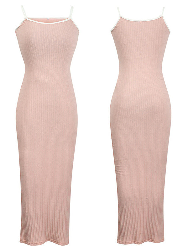 Backless Bodycon Spaghetti Strap Dress