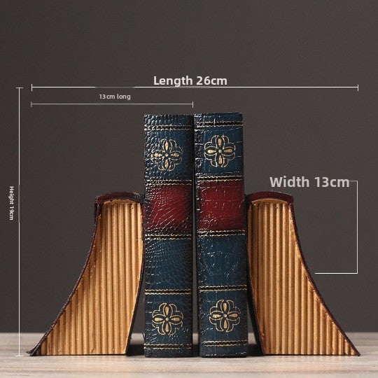Vintage Wooden Bookend