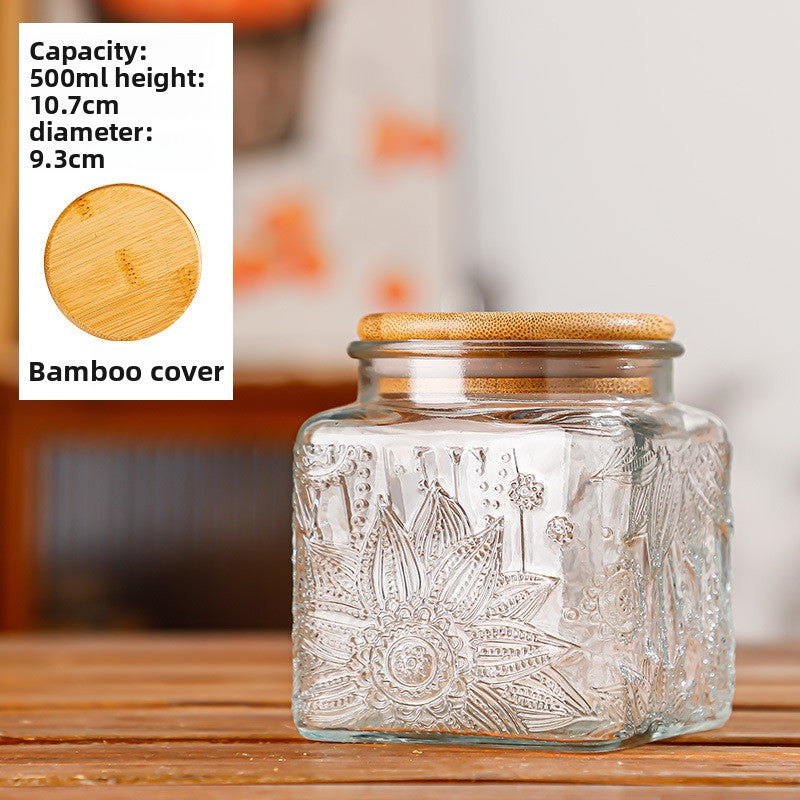 Glass Jar with Lid