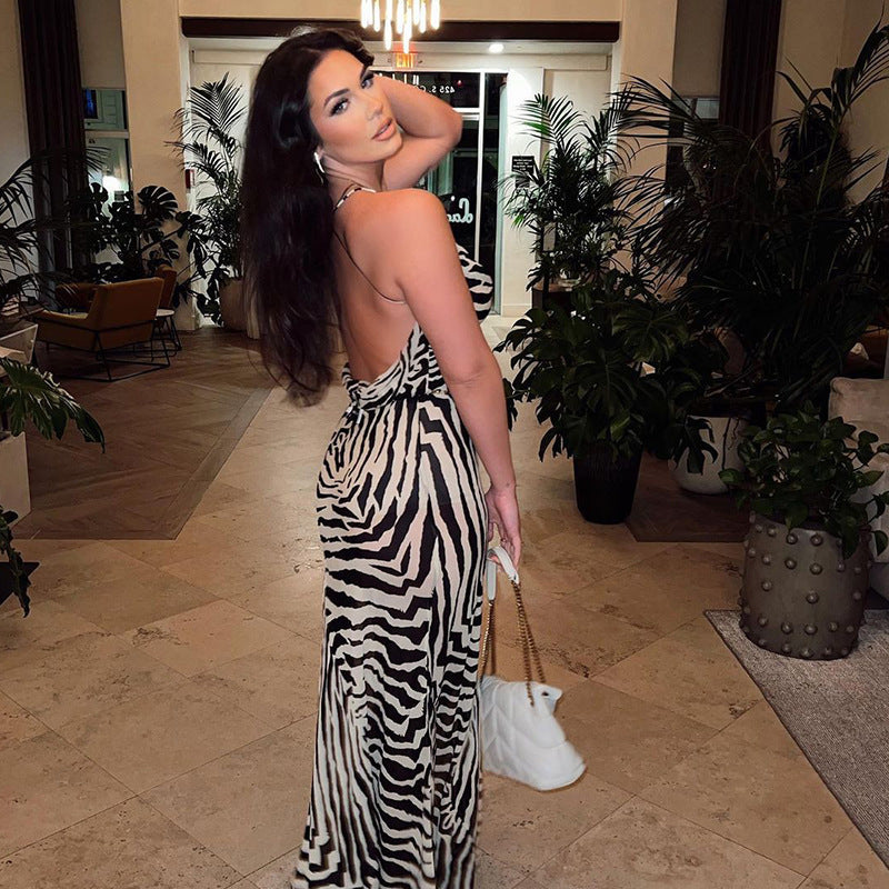 Zebra Print Dress