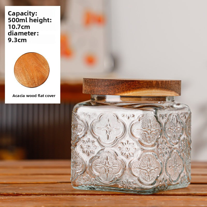 Glass Jar with Lid