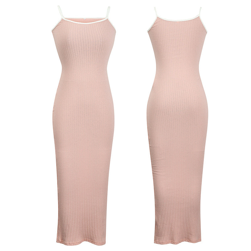 Backless Bodycon Spaghetti Strap Dress